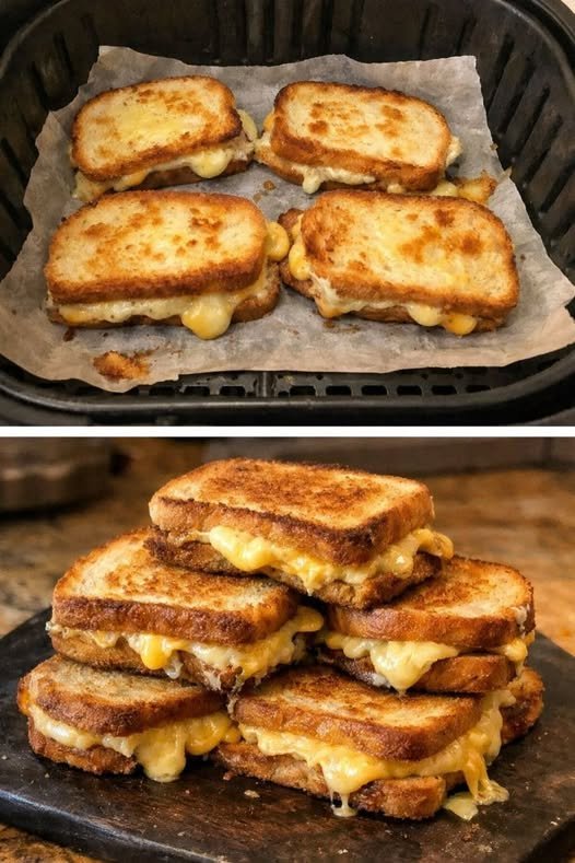 Air Fryer Egg Toast