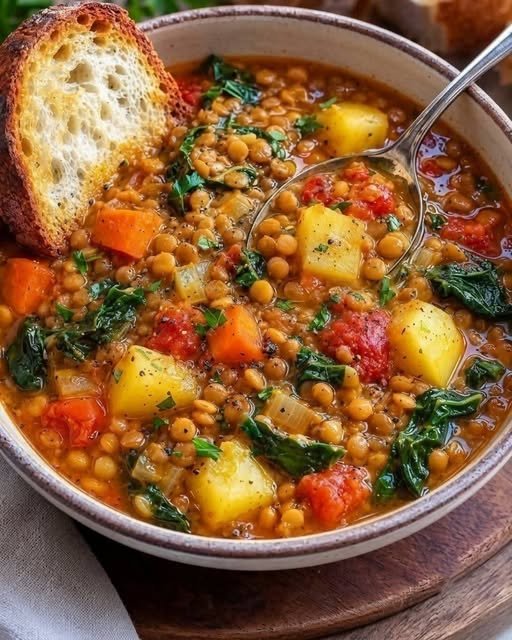 Mediterranean Lentil Soup