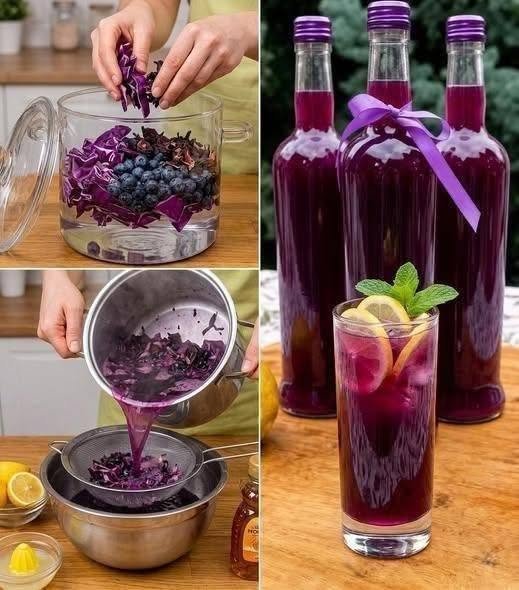 💜 Homemade Purple Smoothie Recipe