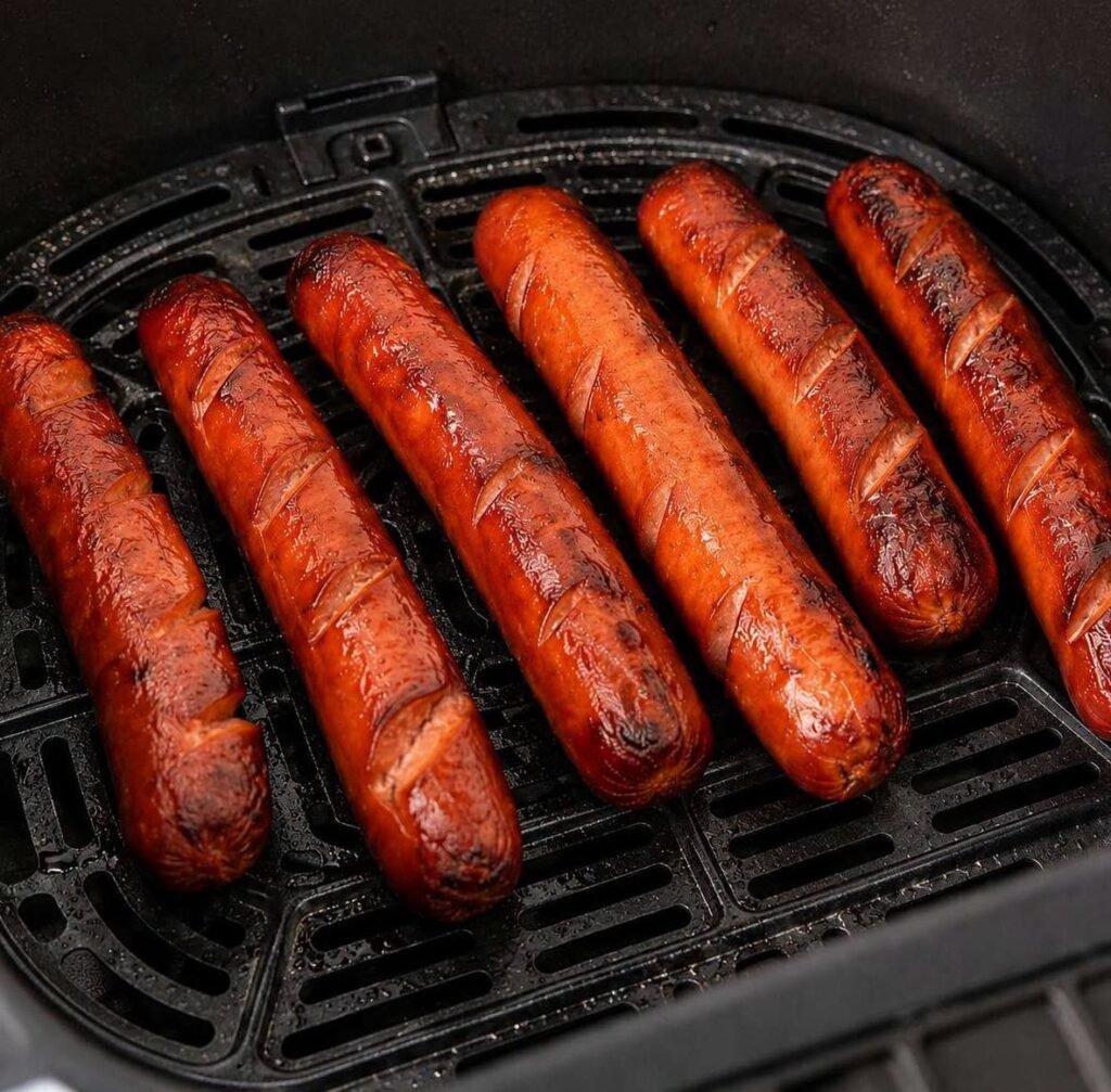 π Best Damn Crispy & Juicy Air Fryer Hot Dogs