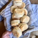 Flaky Sourdough Biscuits