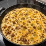 🧀 High-Protein Ground Beef Cottage Cheese Queso Skillet Dip