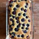 Sourdough Lemon Blueberry Quick Bread