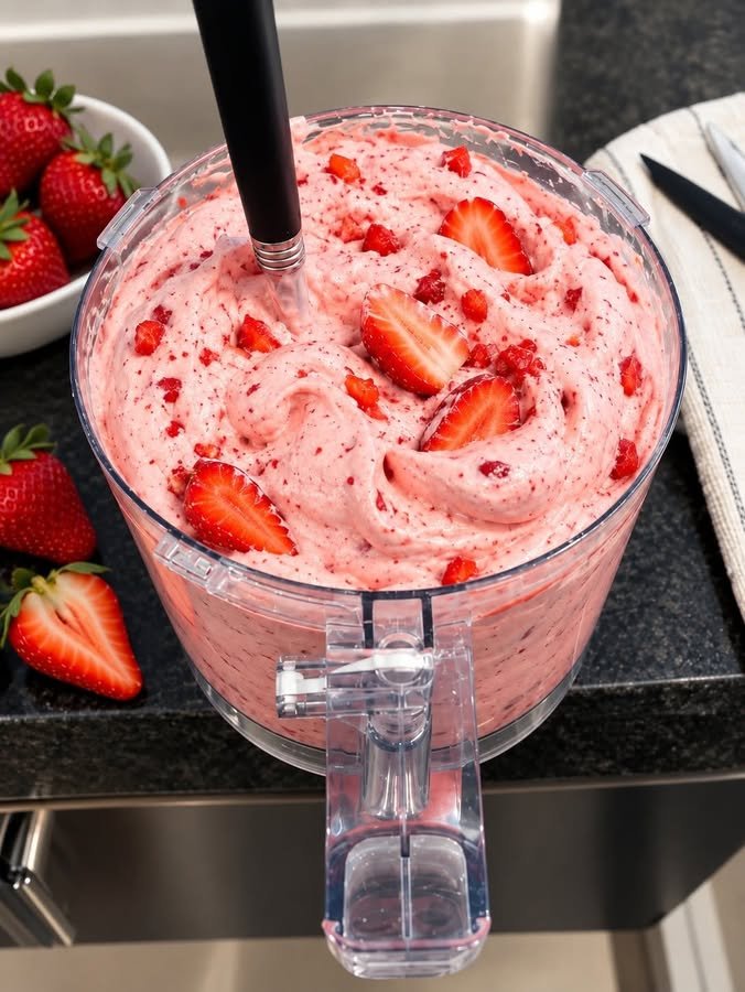 3-Ingredient Keto Strawberry Dessert