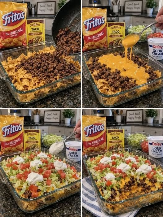 Walking Taco Casserole Recipe
