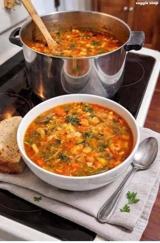 🌶️ Creamy Chicken Fajita Soup