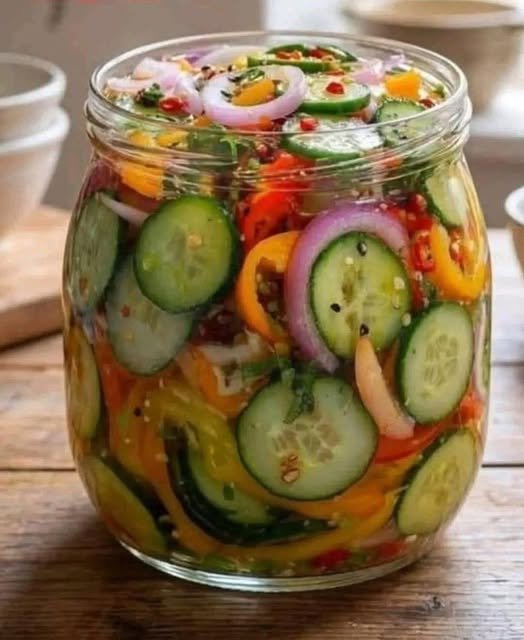 🥒 Homemade Pickled Cucumber Recipe