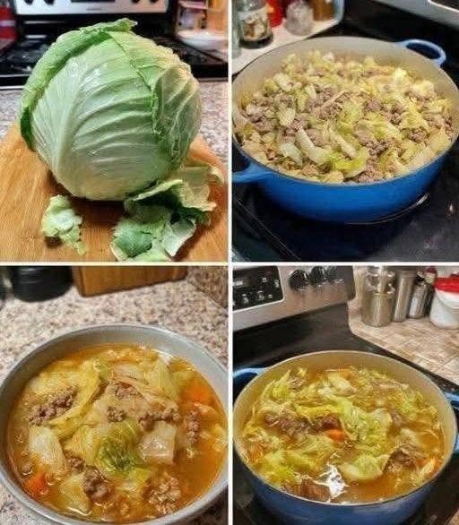 🥬 Homemade Cabbage Soup Recipe – Easy, Healthy & Comforting