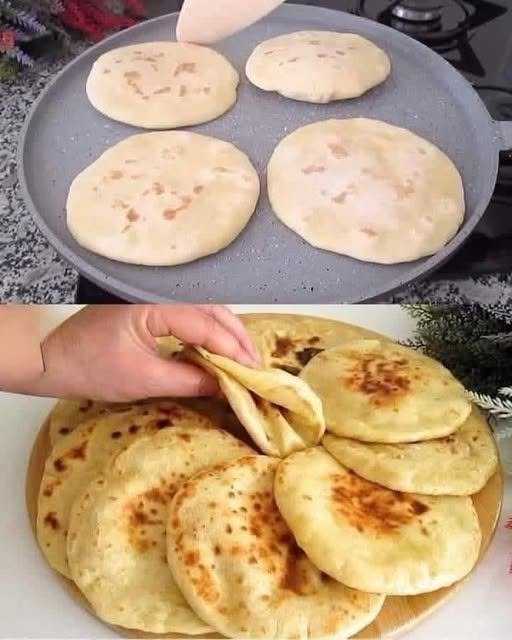 Soft & Fluffy Homemade Flatbread