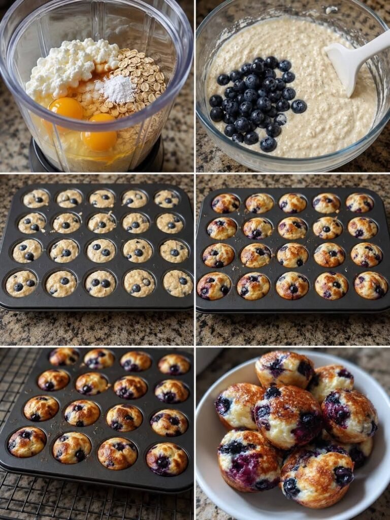 🫐 Blueberry Pancake Bites