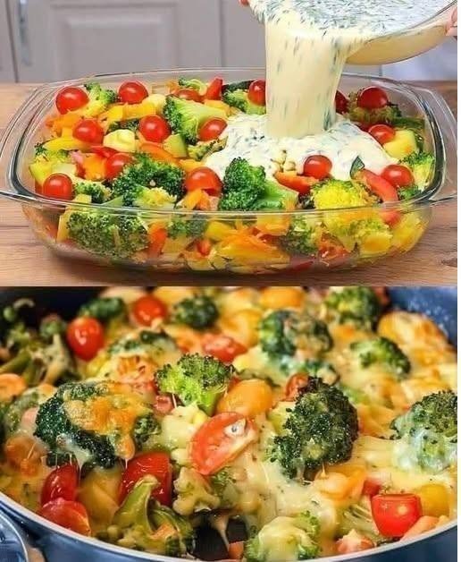 Low Calorie Vegetable Bake