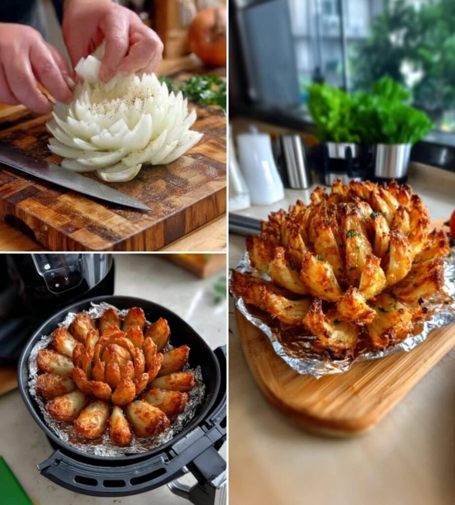 Air Fryer Blooming Onion