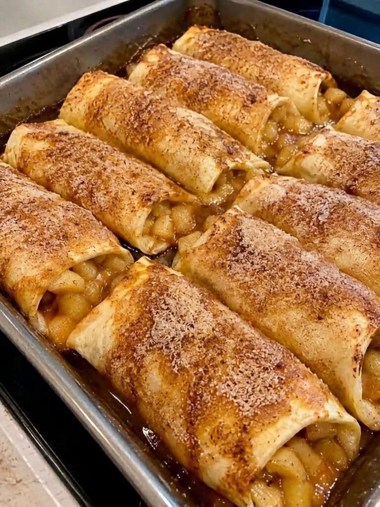 Apple Pie Enchiladas