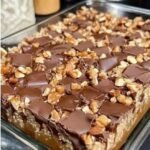 Chocolate Caramel Pretzel Bars