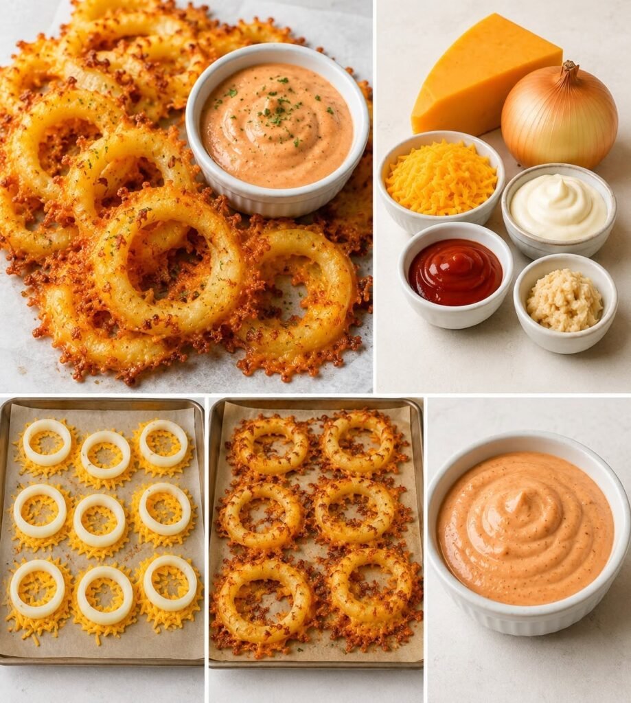 Crispy Zero-Carb Onion Rings