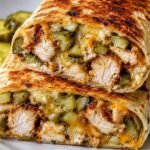 DILL PICKLE SMASH CHICKEN WRAPS