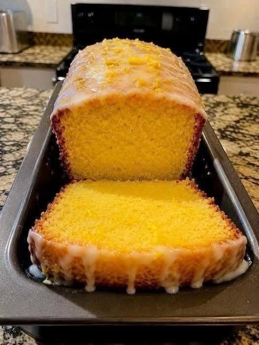 Glazed Lemon Loaf Cake