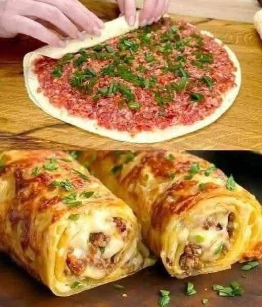 Tortilla Wraps with Ground Beef – Gluten-Free