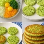 Healthy Vegetable Pancakes (Low-Calorie)