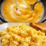 High Protien Soft, Fluffy Scrambled Eggs
