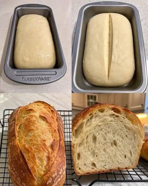 No-Knead Gluten-Free Sourdough Bread