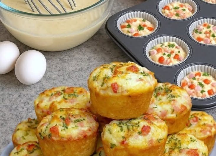 Savory Egg and Veggie Omelette Muffins Recipe