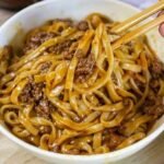 Savory Mongolian Beef Noodles